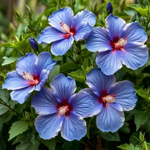 Гибискус садовый Блуминг Квин купить по цене от 259р. в интернет-магазине «Посадика» с доставкой почтой в в Приозерске и по всей России – [изображение №1].