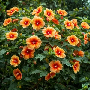 Гибискус Кристал Рэй купить по цене от 458р. в интернет-магазине «Посадика» с доставкой почтой в в Приозерске и по всей России – [изображение №1].