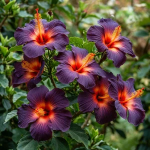 Гибискус Вивида Флэр купить по цене от 279р. в интернет-магазине «Посадика» с доставкой почтой в в Приозерске и по всей России – [изображение №1].