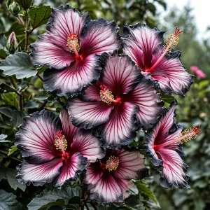 Гибискус садовый Самер Бридж купить по цене от 306р. в интернет-магазине «Посадика» с доставкой почтой в в Приозерске и по всей России – [изображение №1].